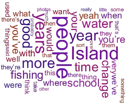 The fishers' words